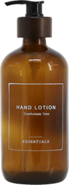 Nachfüllbare Glasflasche Chic Antique Hand Lotion 500 ml Mokka
