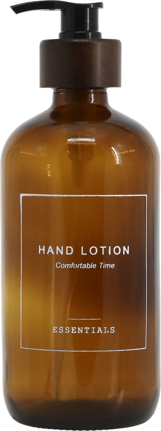 Nachfüllbare Glasflasche Chic Antique Hand Lotion 500 ml Mokka