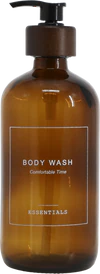 Nachfüllbare Seifenspenderflasche Chic Antique 500 ml Glas Mokka