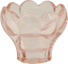 Teelichthalter Glas Chic Antique Blume Rosa – Romantisches Design