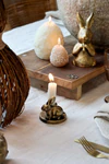 Dekorationsfigur Chic Antique Kaninchen mit Karotte Vintage-Look