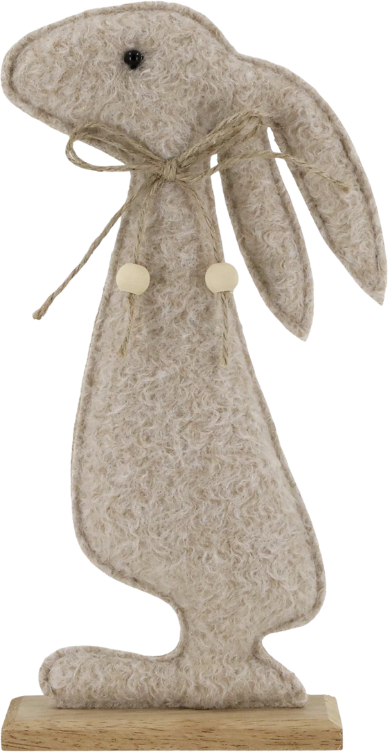 Dekoratives Filz-Kaninchen Chic Antique – Handgefertigt, Unikat