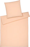 Bettwäsche-Garnitur Breezee-7038 Pfirsich Elegante Mako-Satin
