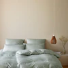 Bettwäsche-Garnitur Elegante Chamber-24575 Grün Mako-Satin