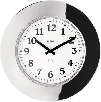 Wanduhr Alessi Momento-11 Edelstahl 18/10 – Zeitloses Design