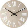 Wanduhr Alessi Firenze-12 B Schwarz – Geräuscharmes Quarzwerk