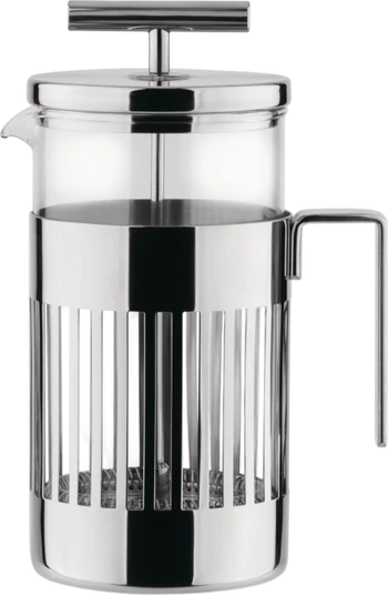 French Press Alessi 9094/3 Edelstahl Glas 3 Tassen