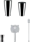 Bar-Set Alessi Lunar Eclipse 5050SET I – Edelstahl Mixology-Set