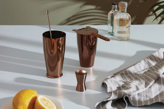 Bar-Set Alessi Lunar Eclipse 5050SET I – Edelstahl Mixology-Set