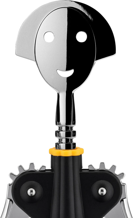 Design-Korkenzieher Alessi Anna G. AAM01 B Schwarz – Ikonisch & Robust