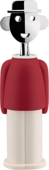 Design-Korkenzieher Alessi Alessandro M.-AAM23 R Rot – Stilvolles Geschenk