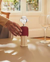 Design-Korkenzieher Alessi Alessandro M.-AAM23 R Rot – Stilvolles Geschenk