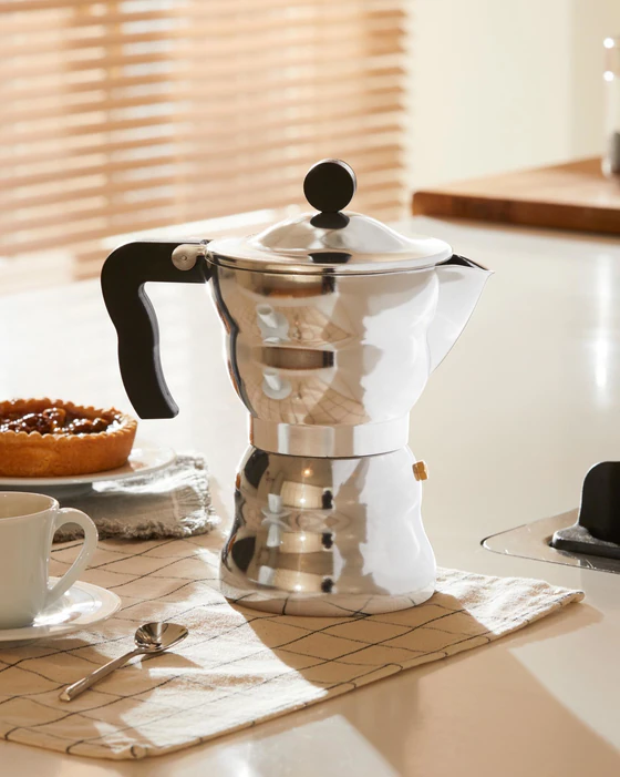 Espressokocher Alessi Moka AAM33/1 – Gussaluminium Design