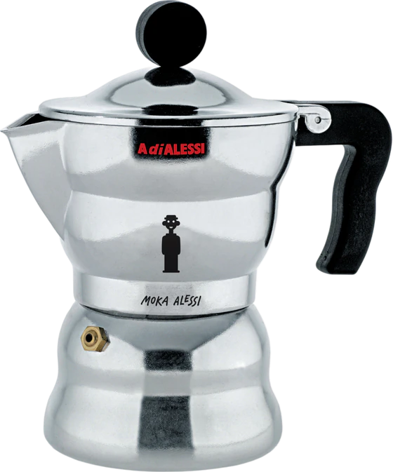 Espressokocher Alessi Moka AAM33/1 – Gussaluminium Design
