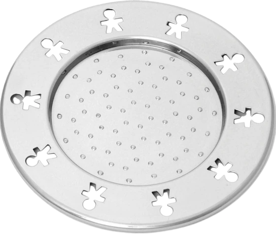 Glasuntersetzer-Set Alessi Mini Girotondo-AKK80 Edelstahl 18/10