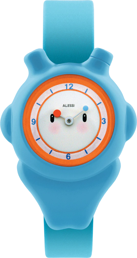 Armbanduhr Alessi Space-bimba AL23000 Blau – Leicht & Flexibel