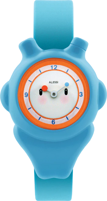 Armbanduhr Alessi Space-bimba AL23000 Blau – Leicht & Flexibel