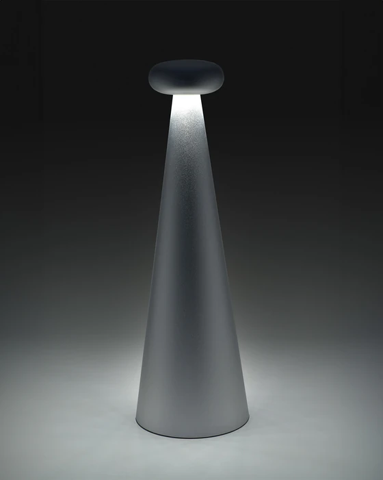 LED-Tischleuchte Alessi Bedin-AST02 – Eloxiertes Aluminium