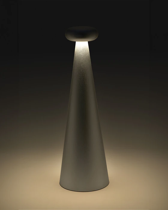 LED-Tischleuchte Alessi Bedin-AST02 – Eloxiertes Aluminium