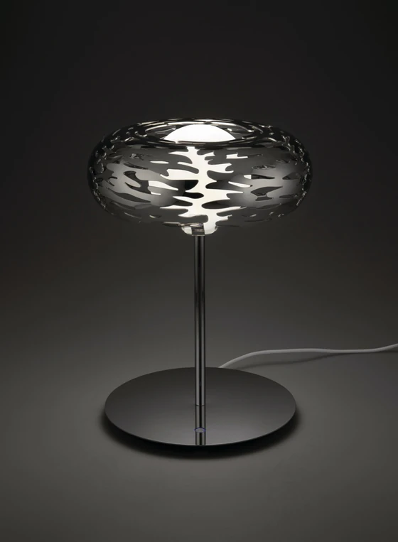 Tischleuchte Alessi Barklamp-BM11 Edelstahl 18/10 LED-Dimmer