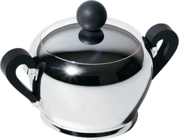 Zuckerdose Alessi Bombé-CA14/8 Edelstahl – Edles Designstück