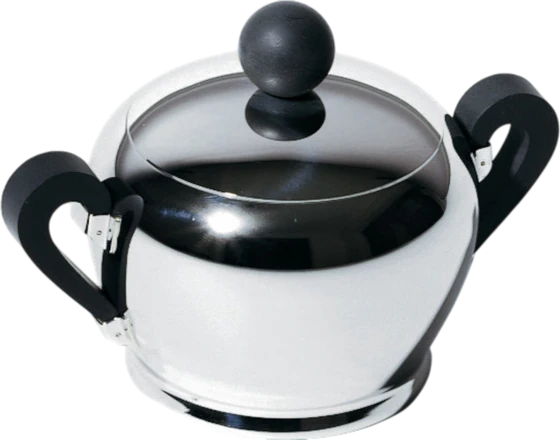Zuckerdose Alessi Bombé-CA14/8 Edelstahl – Edles Designstück