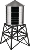 Zuckerbehälter Alessi Water Tower-DL02 Edelstahl Design
