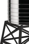 Zuckerbehälter Alessi Water Tower-DL02 Edelstahl Design