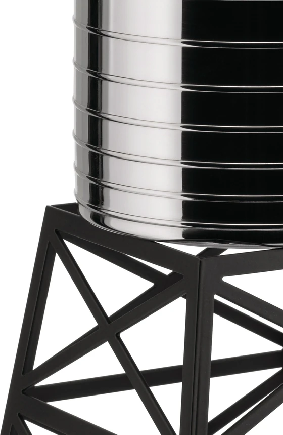 Zuckerbehälter Alessi Water Tower-DL02 Edelstahl Design