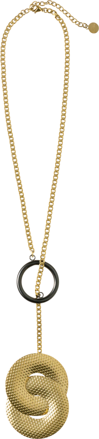Halskette Alessi Lorica-ESA01 Gold Schwarz – Limitierte Edition