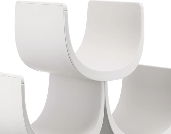 Modulares Flaschenregal Alessi Noè-GIA13 B Schwarz – Kombinierbar