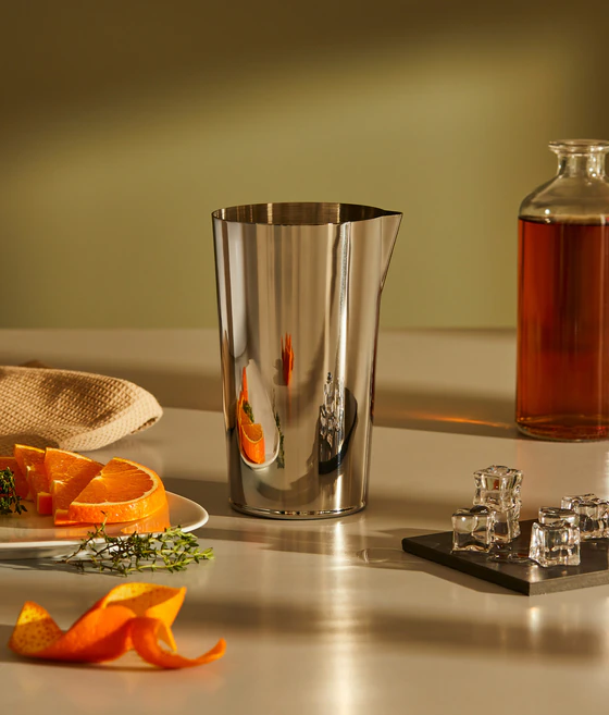 Cocktail-Mixbecher Alessi GIA25 Edelstahl – Elegantes Design