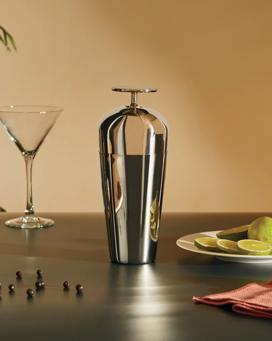 Cocktailshaker Parisienne GIA26 Alessi – Edelstahl 18/10 Mixology