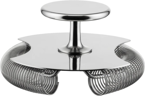Doppel-Barsieb Alessi GIA27 Edelstahl – Profi-Cocktailfilter