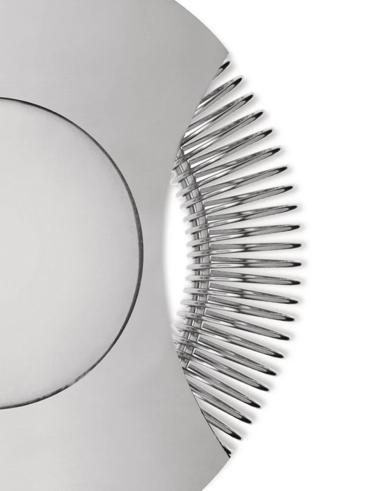 Doppel-Barsieb Alessi GIA27 Edelstahl – Profi-Cocktailfilter