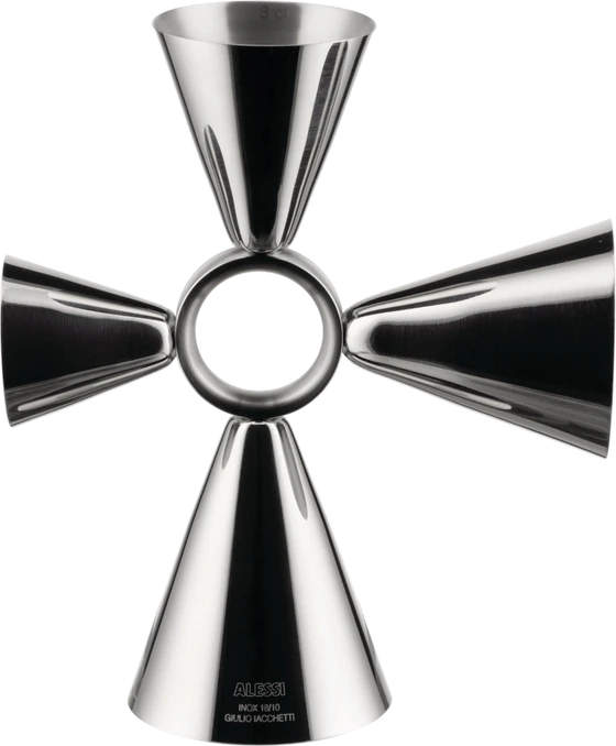 Barmaß Edelstahl Alessi GIA28 – Präzises Jigger-Design