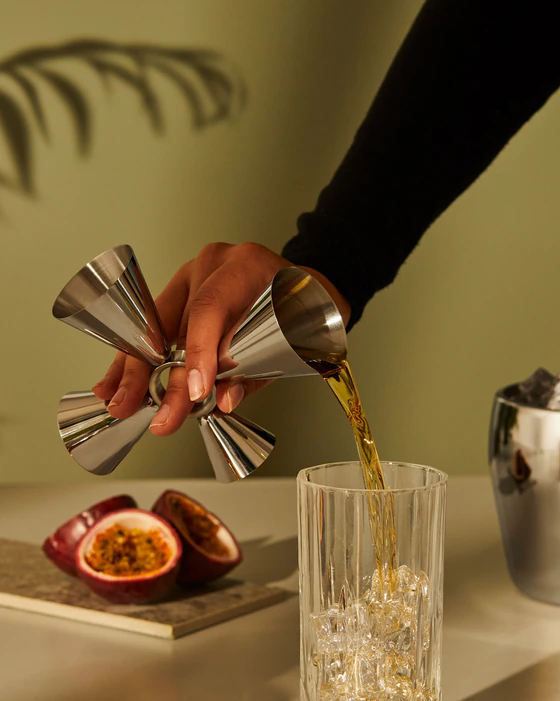 Barmaß Edelstahl Alessi GIA28 – Präzises Jigger-Design