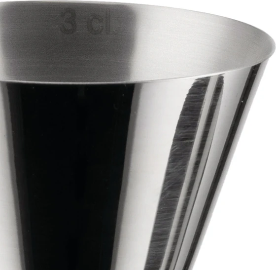Barmaß Edelstahl Alessi GIA28 – Präzises Jigger-Design
