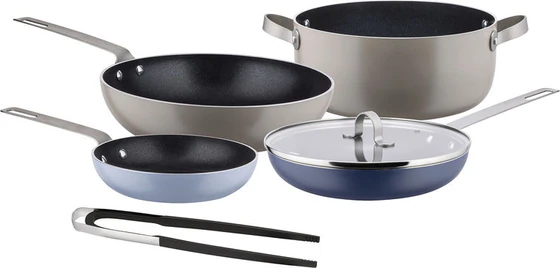 Milchtopf Alessi Tama GIA302 Hellblau Antihaft-Aluminium