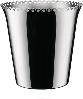 Weinkühler Alessi Edges-ITM10 Edelstahl poliert elegant