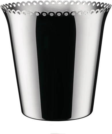 Weinkühler Alessi Edges-ITM10 Edelstahl poliert elegant