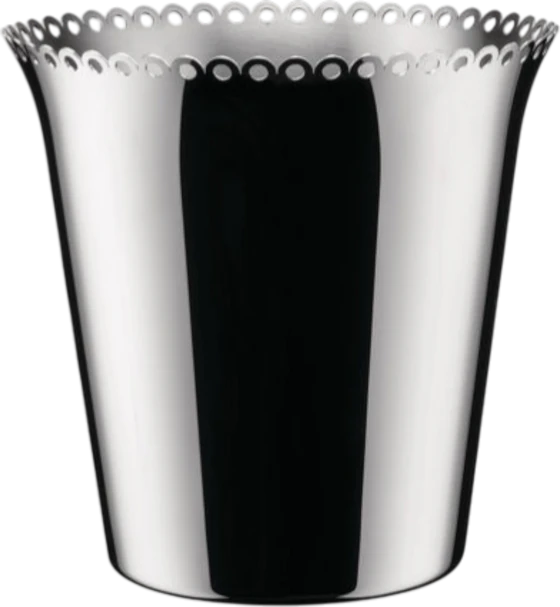 Weinkühler Alessi Edges-ITM10 Edelstahl poliert elegant