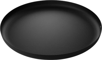 Rundes Tablett Alessi JM14/35 Schwarz – Stahl, rutschfest