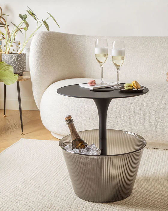 Mehrzweck-Beistelltisch Alessi JW02 Schwarz – Modernes Design