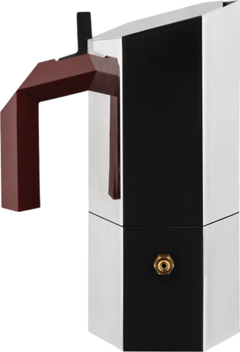 Espressokocher Alessi Menhir-MA01 Edelstahl Induktion