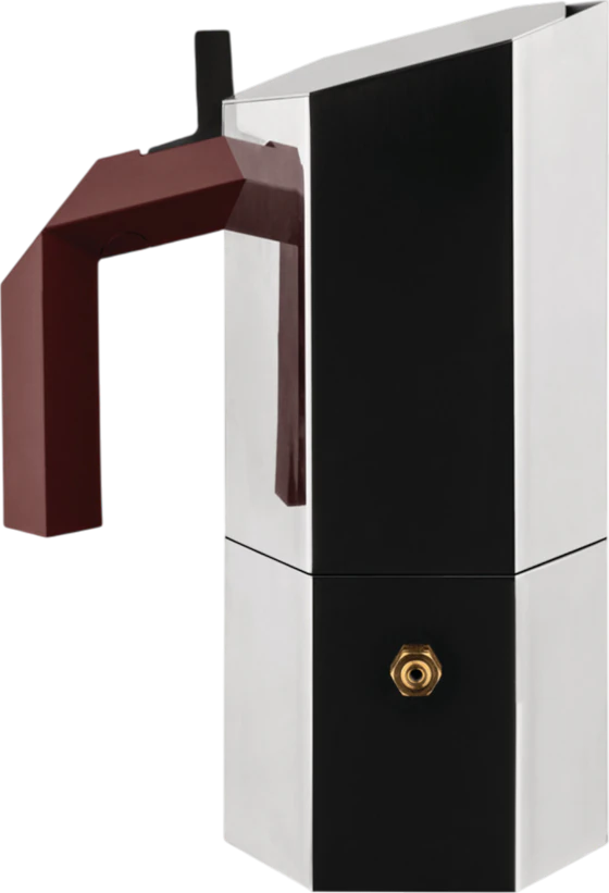 Espressokocher Alessi Menhir-MA01 Edelstahl Induktion