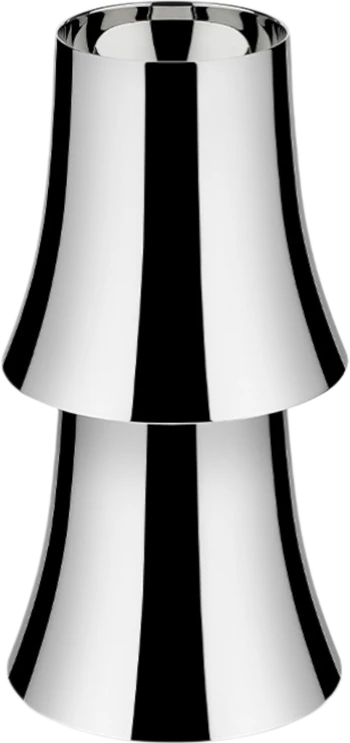 LED-Tischleuchte Alessi Halesia-MA03 Edelstahl USB-C Akku