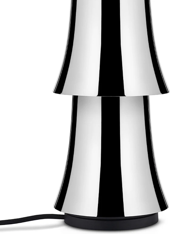 LED-Tischleuchte Alessi Halesia-MA03 Edelstahl USB-C Akku