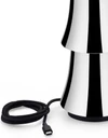 LED-Tischleuchte Alessi Halesia-MA03 Edelstahl USB-C Akku
