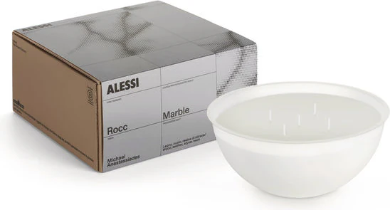 Raumduft-Diffusor Alessi Rocc-MA05 Edelstahl Glanz